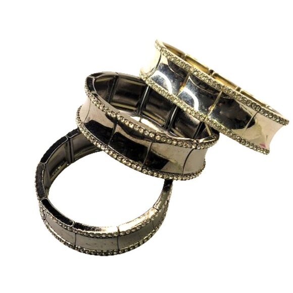 Silvery Grey Stretch bracelets - Picture 3 of 16